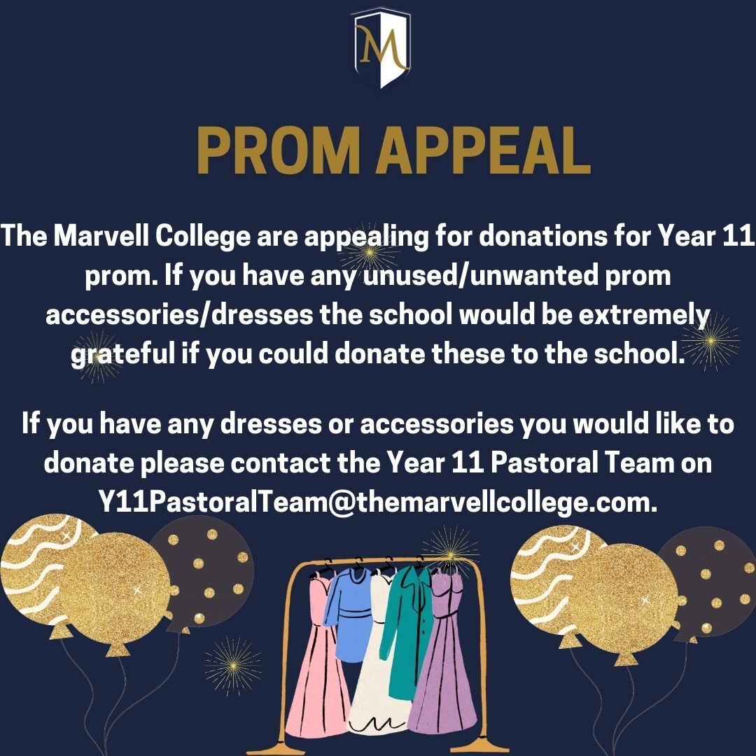 Donate Your Old Prom Dresses!