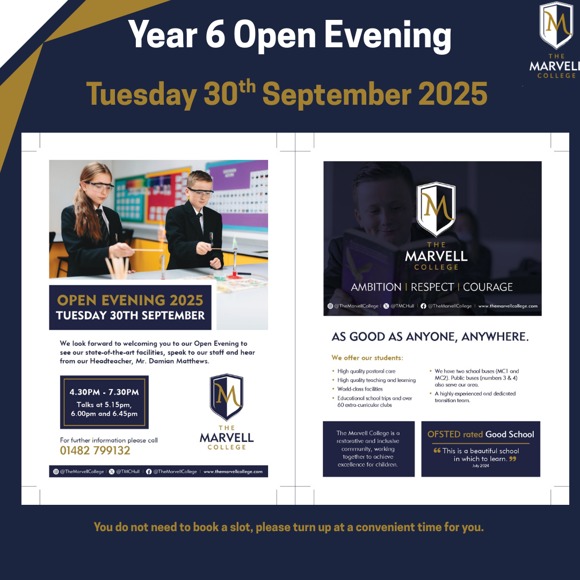 Year 6 Open Evening