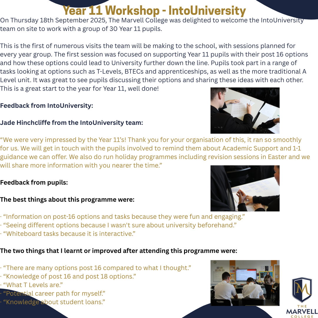 IntoUniversity Year 11